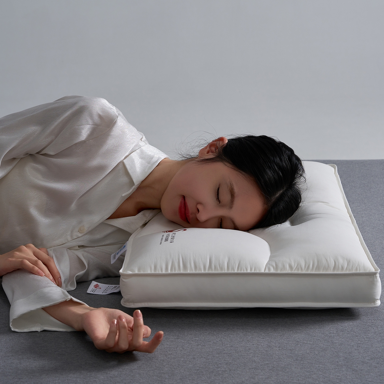 91家纺网 家纺一手货源 找家纺 （总）乐可 2025新款鹅绒定型枕枕头枕芯