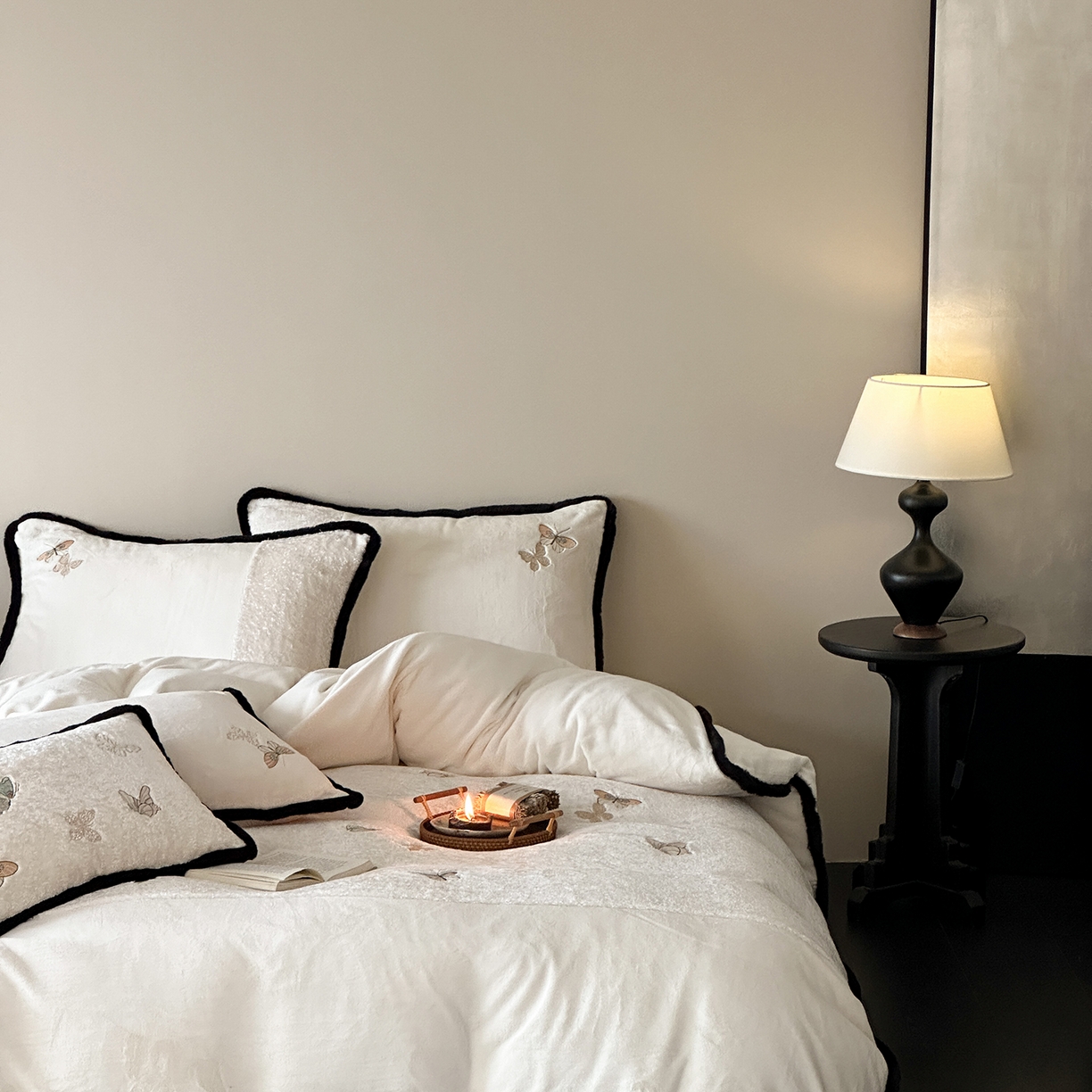 91家纺网 家纺一手货源 找家纺 （总）MIU缪家居 2025新新款云锦绒牛奶绒四件套-赫妍