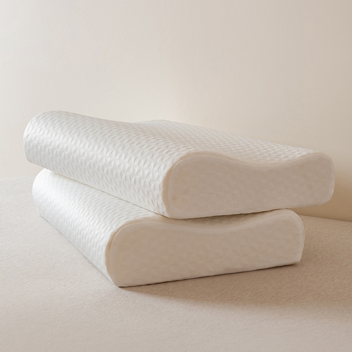 91家纺网 家纺一手货源 找家纺 （总）小米枕芯 2025新款白色针织记忆棉枕枕头枕芯