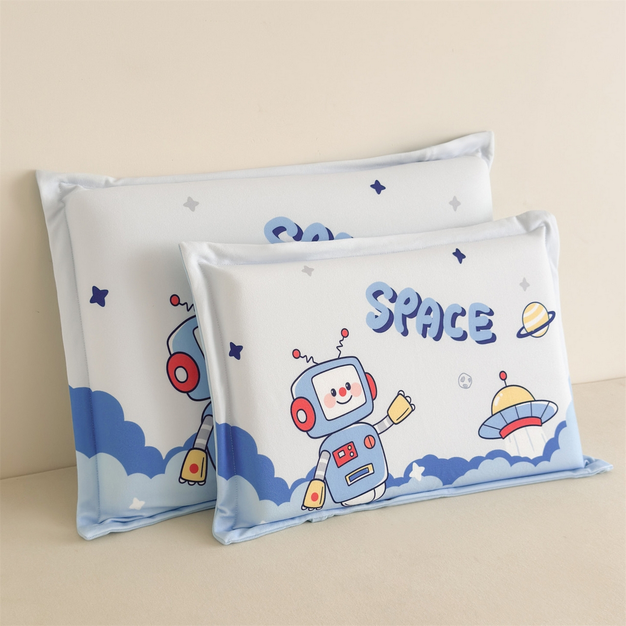 91家纺网 家纺一手货源 找家纺 麦肯锡 2025新款卡通记忆棉枕  枕头枕芯 流浪太空/只