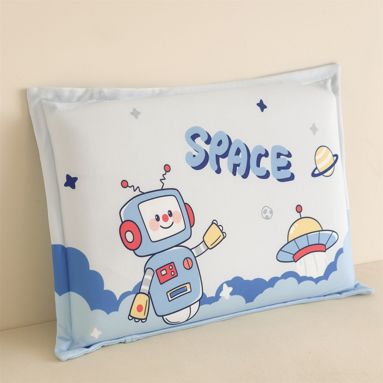 91家纺网 家纺一手货源 找家纺 麦肯锡 2025新款卡通记忆棉枕  枕头枕芯 流浪太空/只