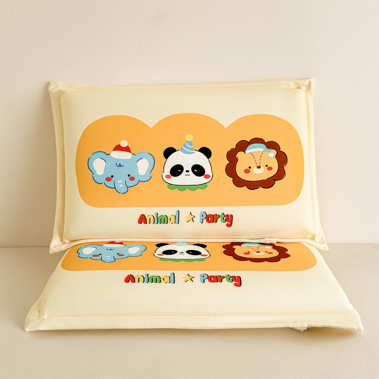 91家纺网 家纺一手货源 找家纺 麦肯锡 2025新款卡通记忆棉枕  枕头枕芯 动物派对/只