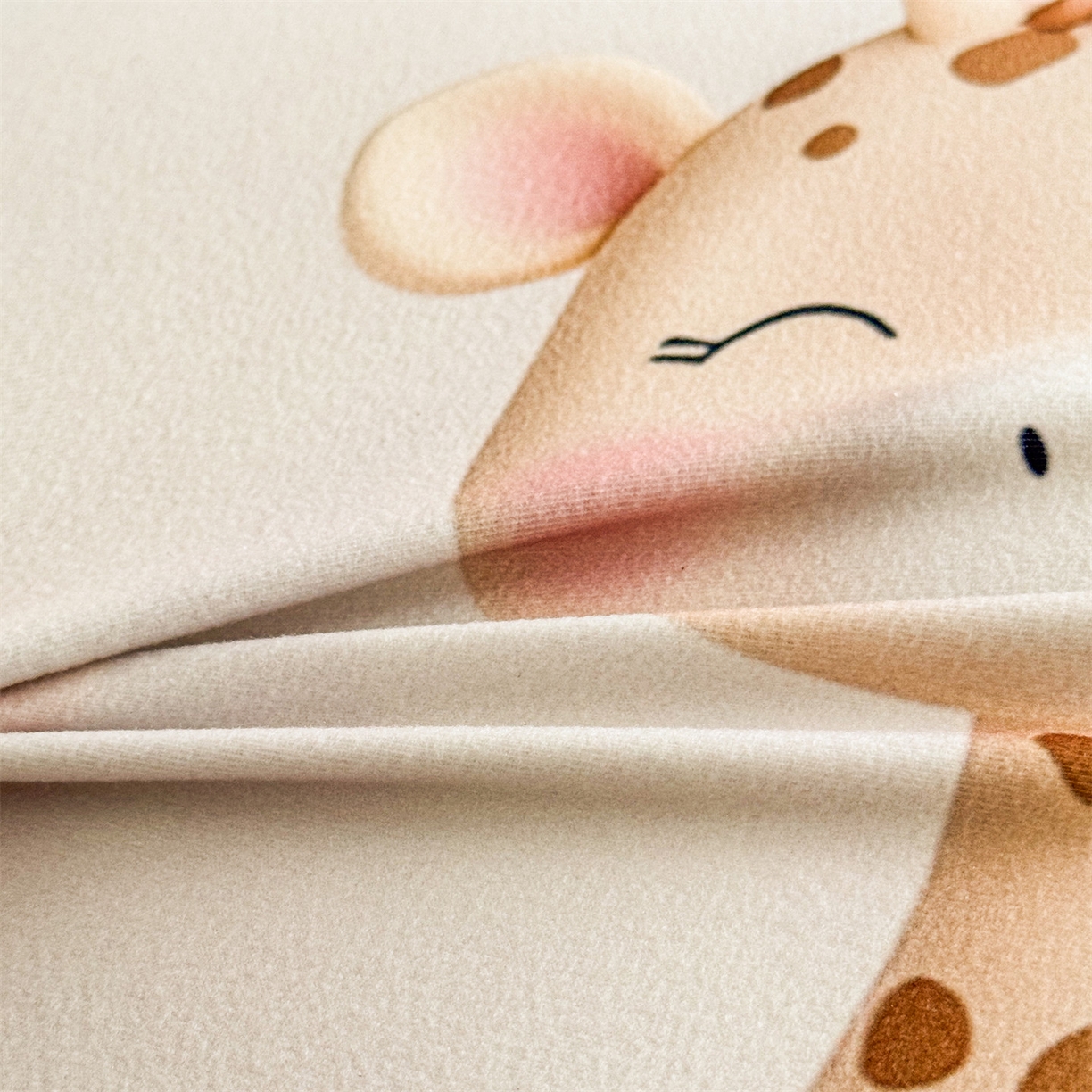 91家纺网 家纺一手货源 找家纺 麦肯锡 2025新款卡通记忆棉枕  枕头枕芯 彩虹长颈鹿/只