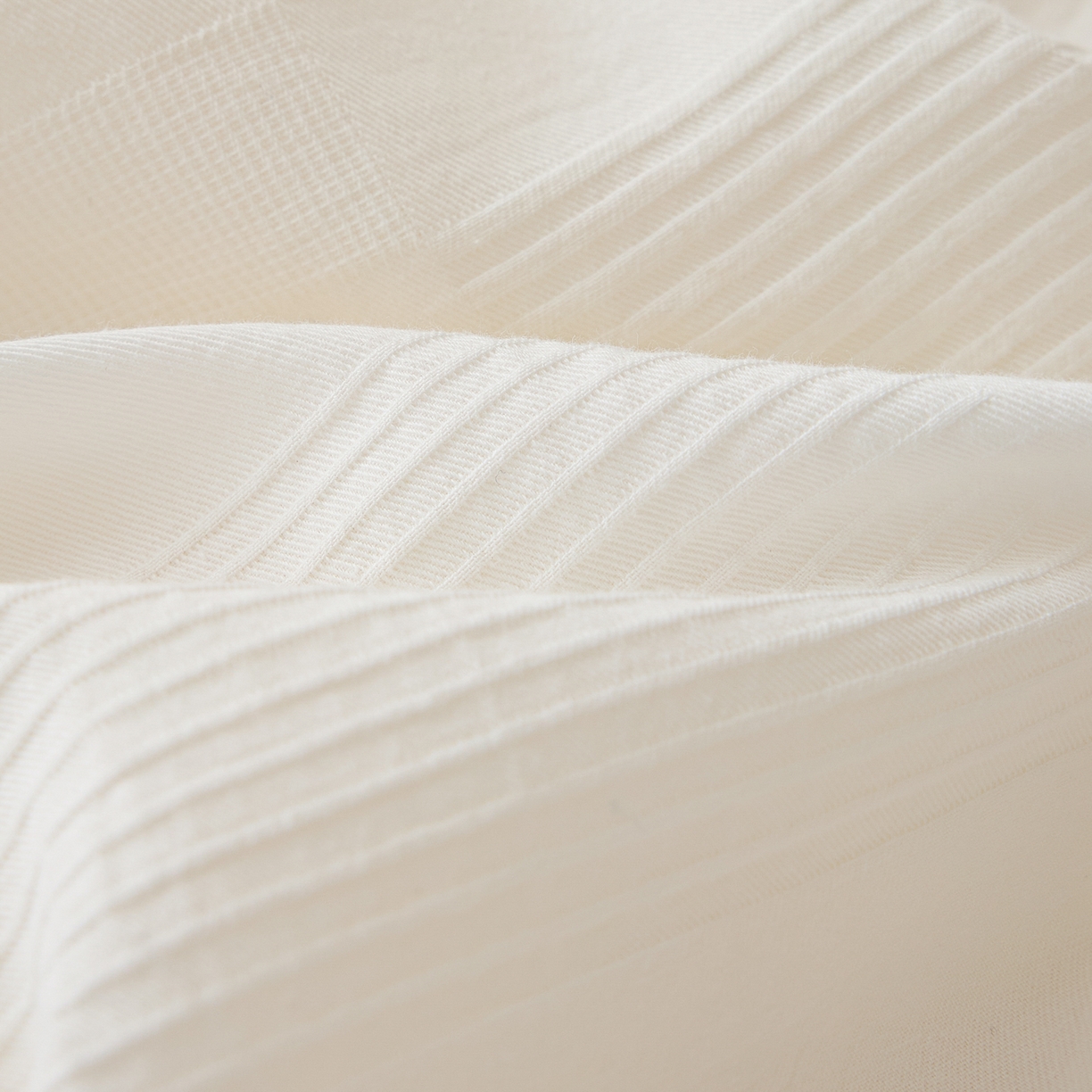 91家纺网 家纺一手货源 找家纺 恒科家纺 2025新款100%全棉提花李官奇大豆纤维大豆被被子被芯 本白米尚纹