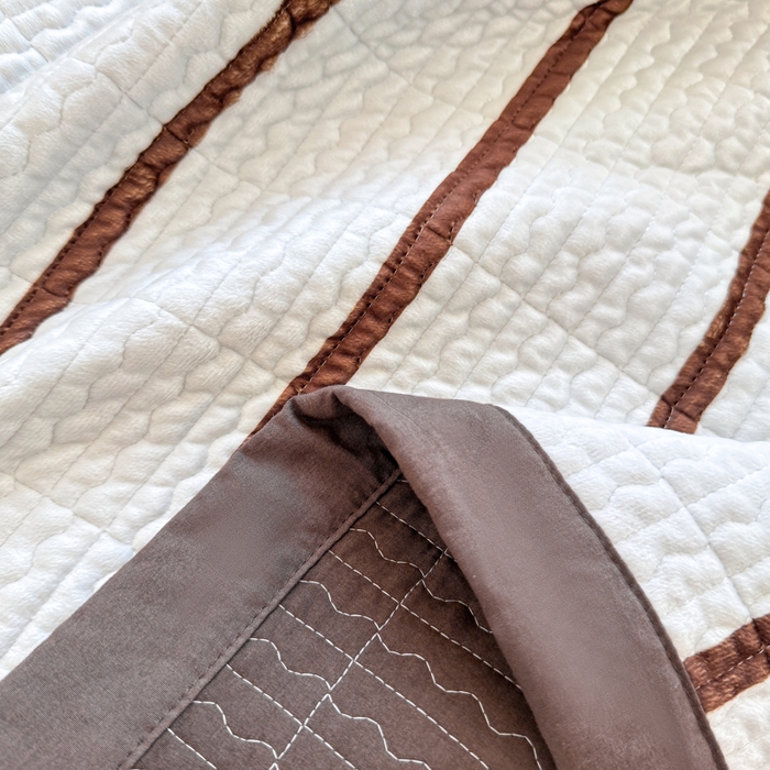 91家纺网 家纺一手货源 找家纺 芷凡家纺 2025新款宝宝绒水洗棉高温水洗床盖三件套 云朵狗