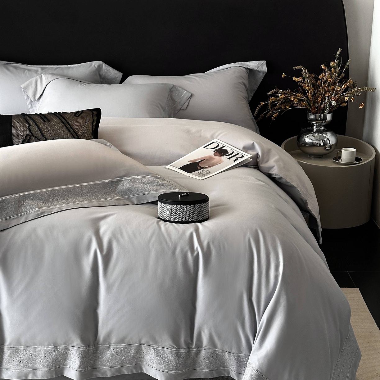 91家纺网 家纺一手货源 找家纺 （总）南泉坊 2025新款60支全棉纯棉数码印花磨毛四件套