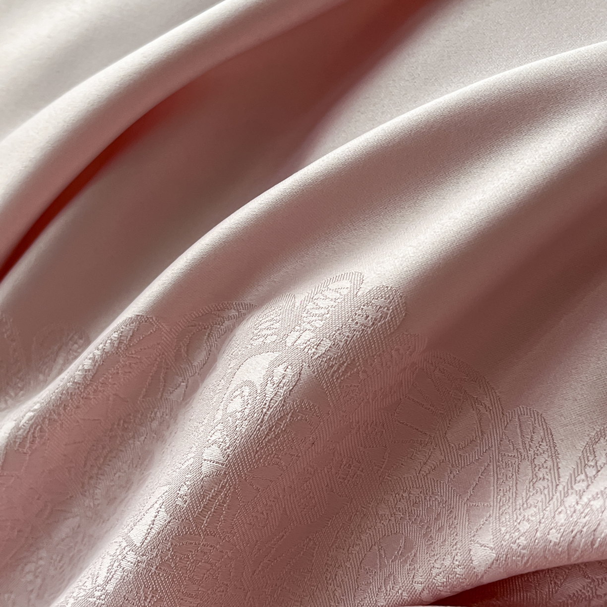 91家纺网 家纺一手货源 找家纺 置顶家纺 2025新款亲肤提花系列四件套-蒂芙尼 蒂芙尼-浅豆紫