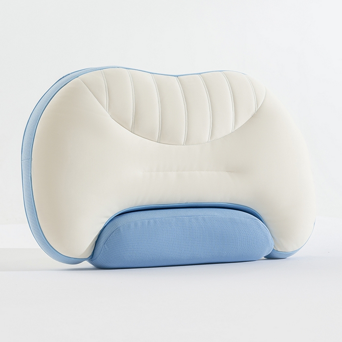 91家纺网 家纺一手货源 找家纺 （总）昕科 2025新款双核承托记忆棉枕-牵引颈椎记忆棉枕头双重睡感枕芯枕头枕芯