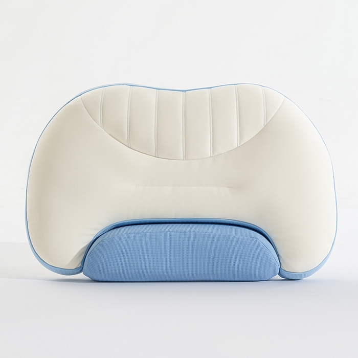 91家纺网 家纺一手货源 找家纺 （总）昕科 2025新款双核承托记忆棉枕-牵引颈椎记忆棉枕头双重睡感枕芯枕头枕芯