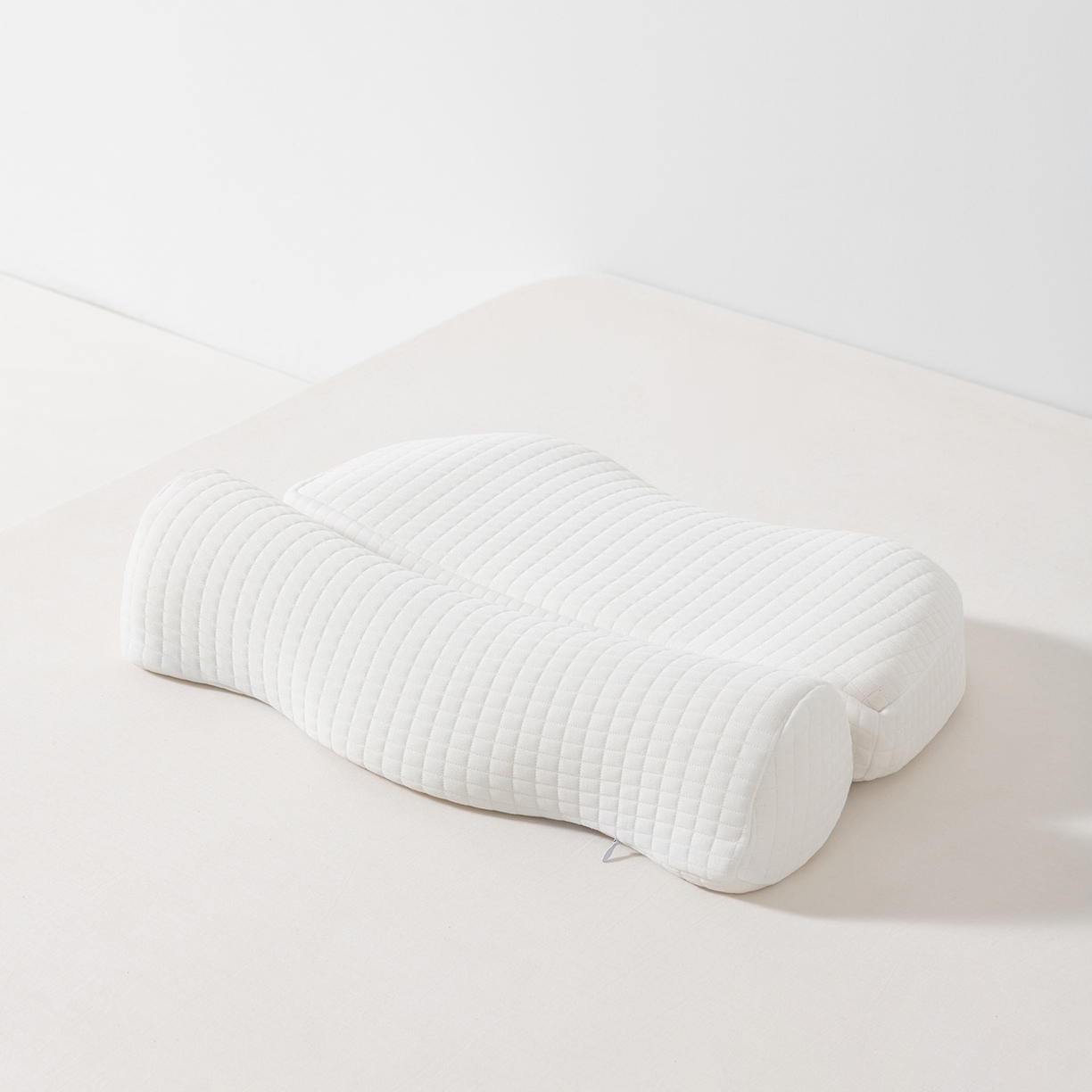 91家纺网 家纺一手货源 找家纺 （总）小米枕芯 2025新款针织叠形记忆棉枕护颈牵引枕枕头枕芯