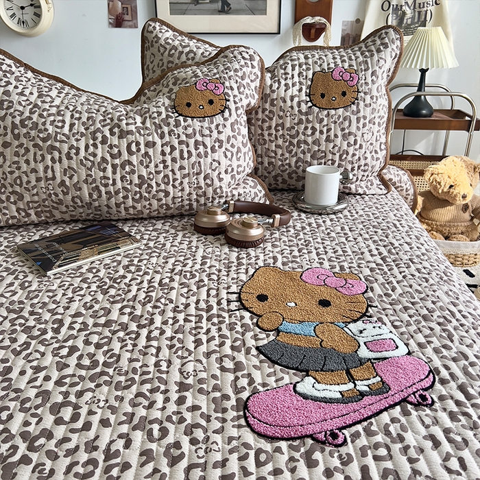 91家纺网 家纺一手货源 找家纺 （总）原素 2026新品直播热款床盖多功能四季通用夹棉A类床盖三件套