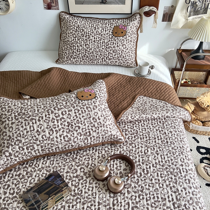 91家纺网 家纺一手货源 找家纺 （总）原素 2026新品直播热款床盖多功能四季通用夹棉A类床盖三件套