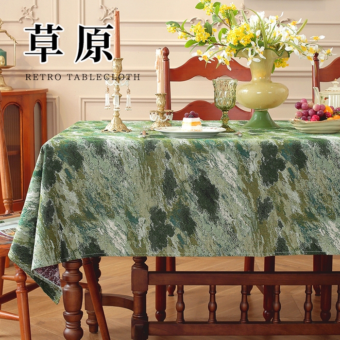 91家纺网 家纺一手货源 找家纺 （总）南通大梧纺织 2025新款美式复古天空之城桌布