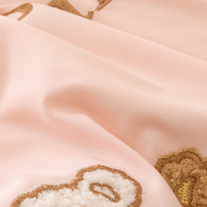 91家纺网 家纺一手货源 找家纺 （总）悦兴家纺 2025新款A类水洗棉卡通幸运熊四件套（含买家秀）