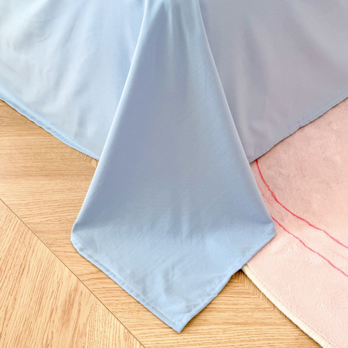 91家纺网 家纺一手货源 找家纺 悦兴家纺 2025新款A类水洗棉刺绣卡通小王子系列四件套（含买家秀） 小王子蓝格