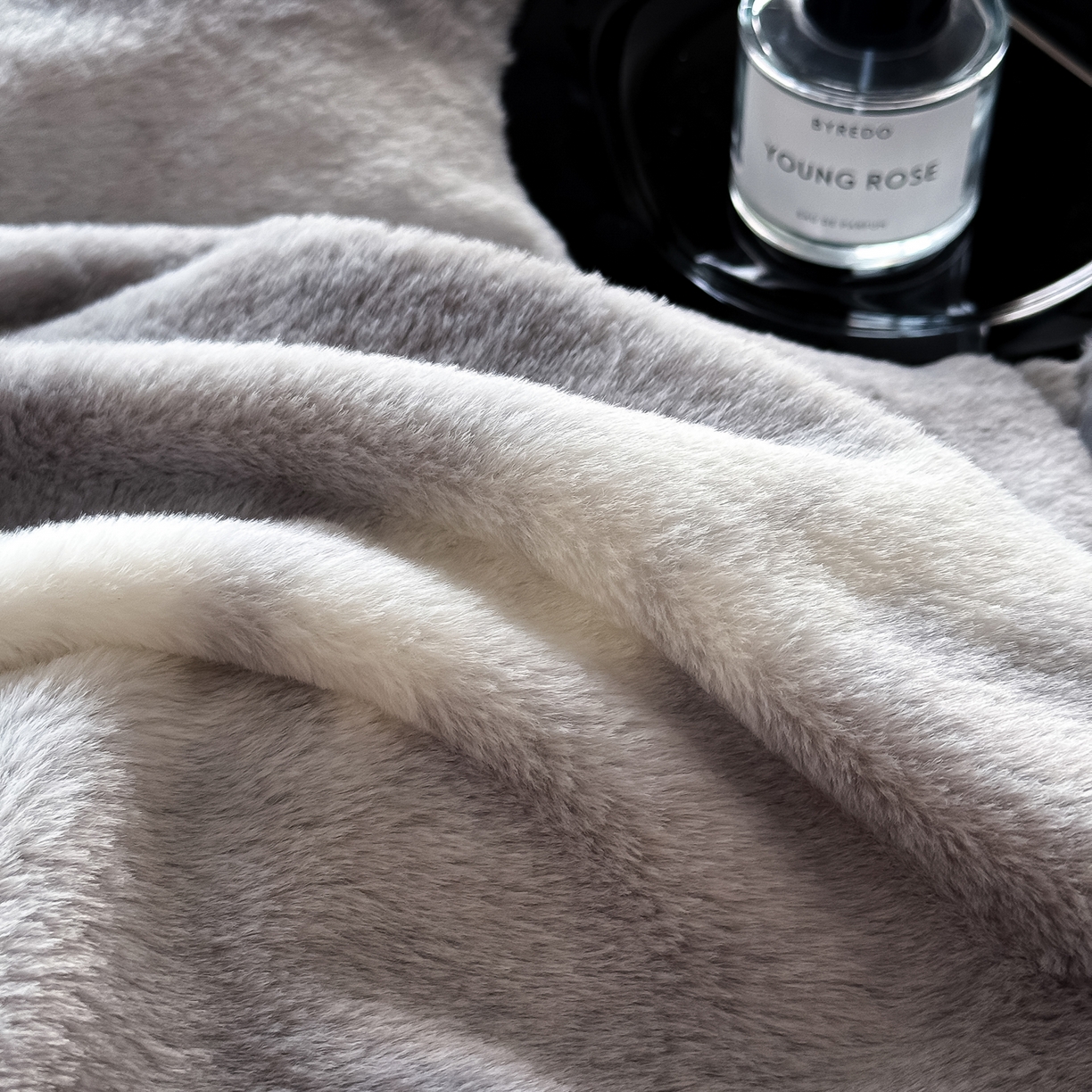 91家纺网 家纺一手货源 找家纺 （总）水云缦 2025新款美拉德系列兔毛拼角四件套系列