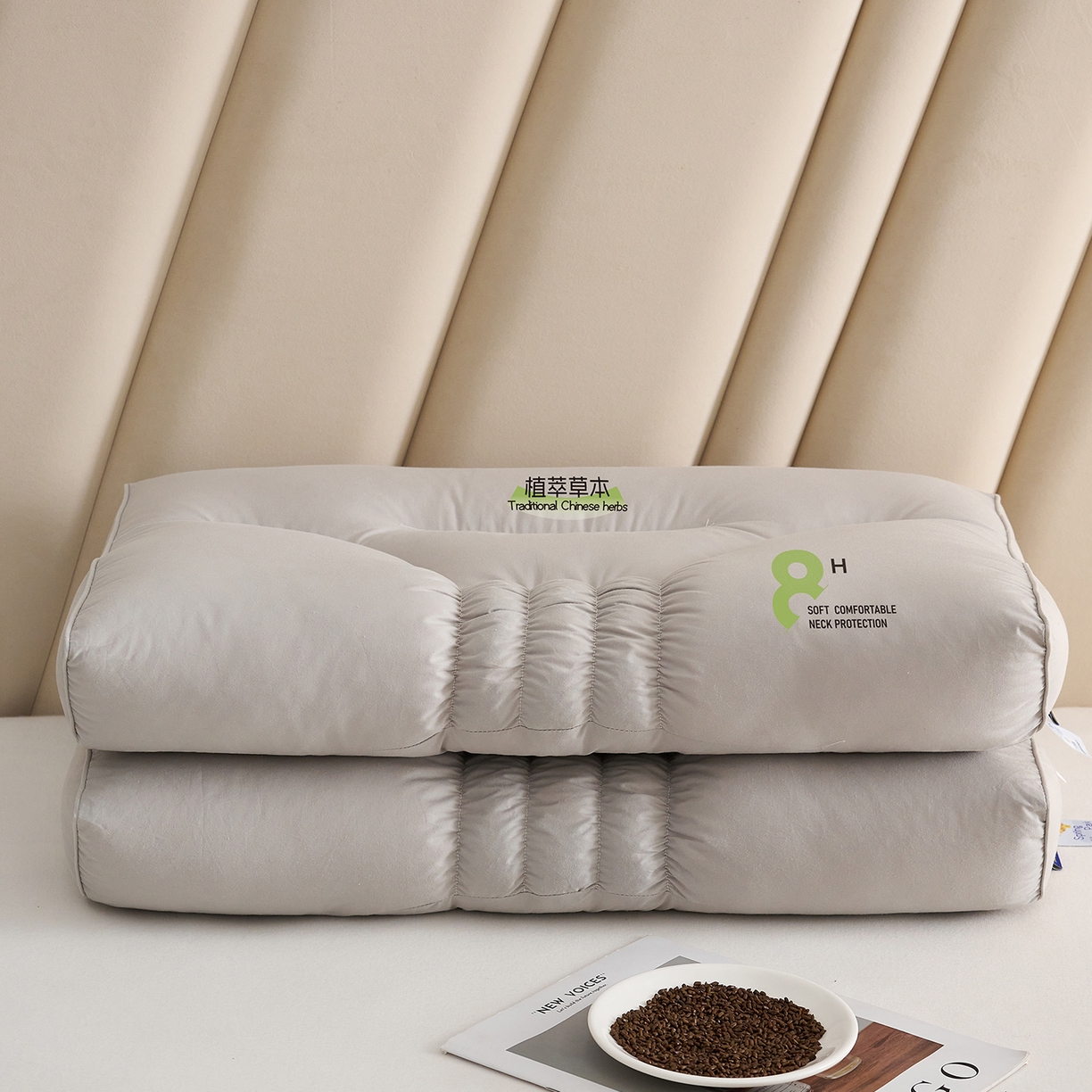 91家纺网 家纺一手货源 找家纺 （总）乐可 2025新款植萃草本云柔枕枕头枕芯