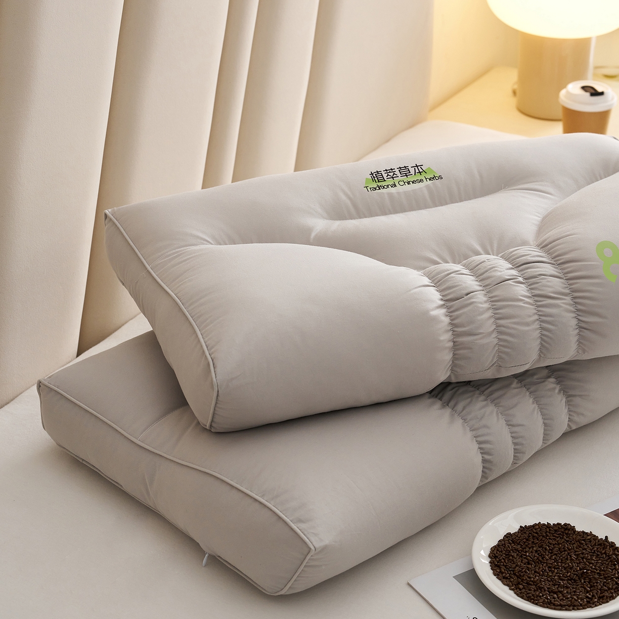 91家纺网 家纺一手货源 找家纺 （总）乐可 2025新款植萃草本云柔枕枕头枕芯