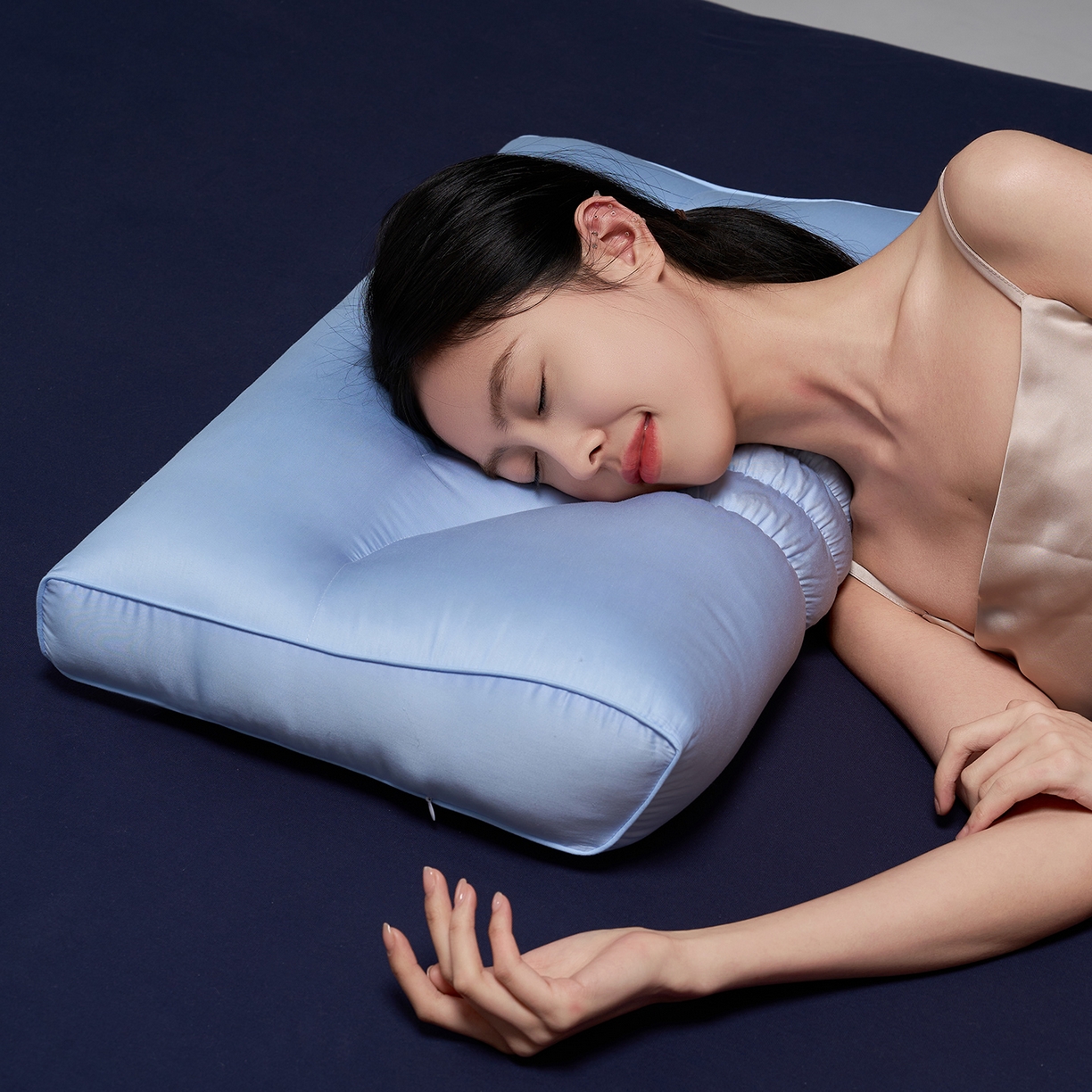 乐可 2025新款植萃草本云柔枕枕头枕芯 植萃草本云柔枕-兰