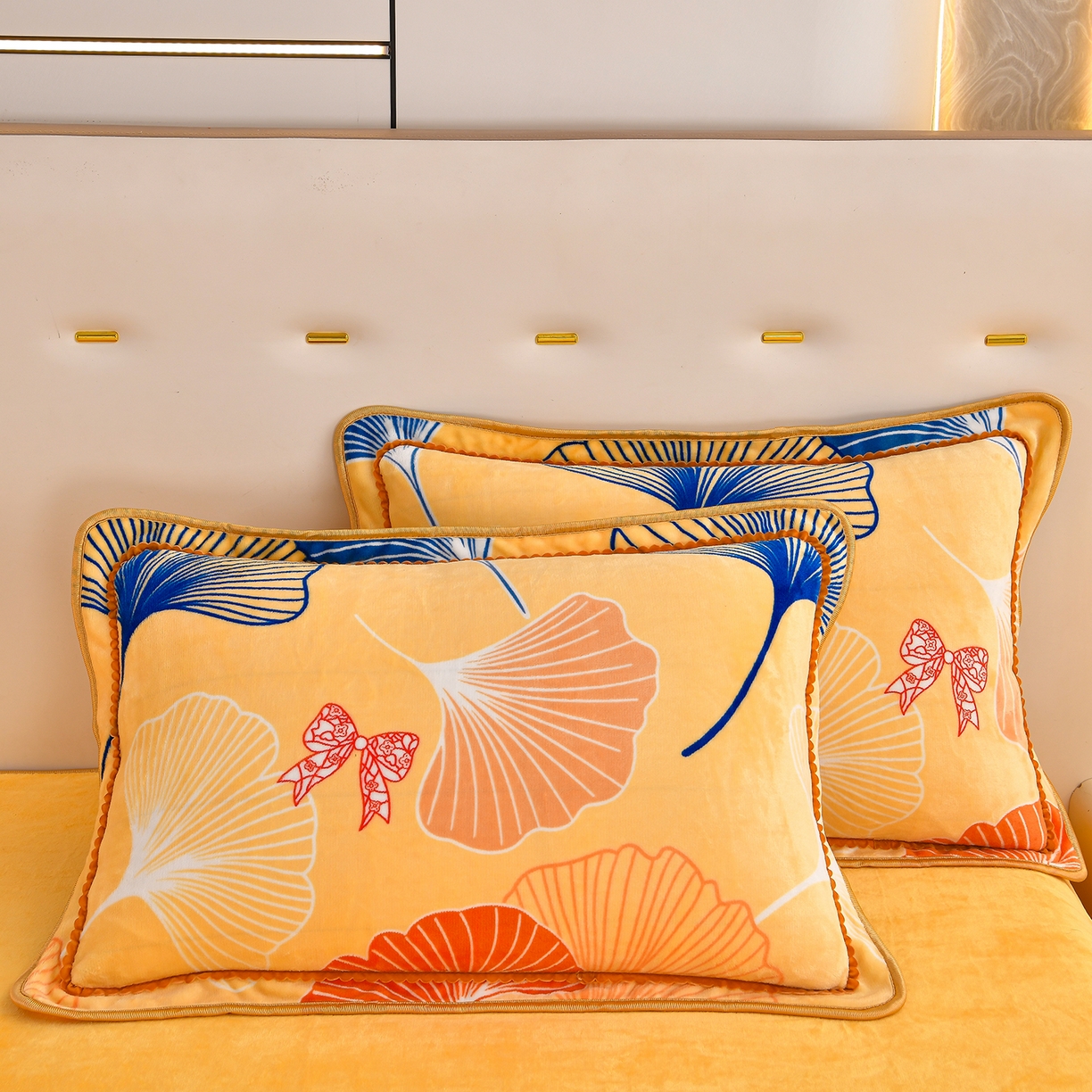 91家纺网 家纺一手货源 找家纺 （总）沐星纪（美得佳）布业 2025新款加厚牛奶绒印花四件套