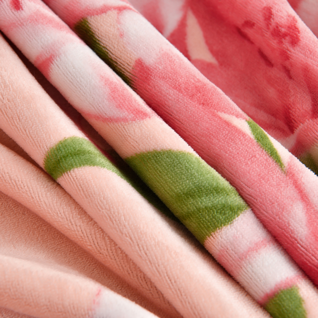 91家纺网 家纺一手货源 找家纺 沐星纪（美得佳）布业 2025新款加厚牛奶绒印花四件套 粉黛胭脂