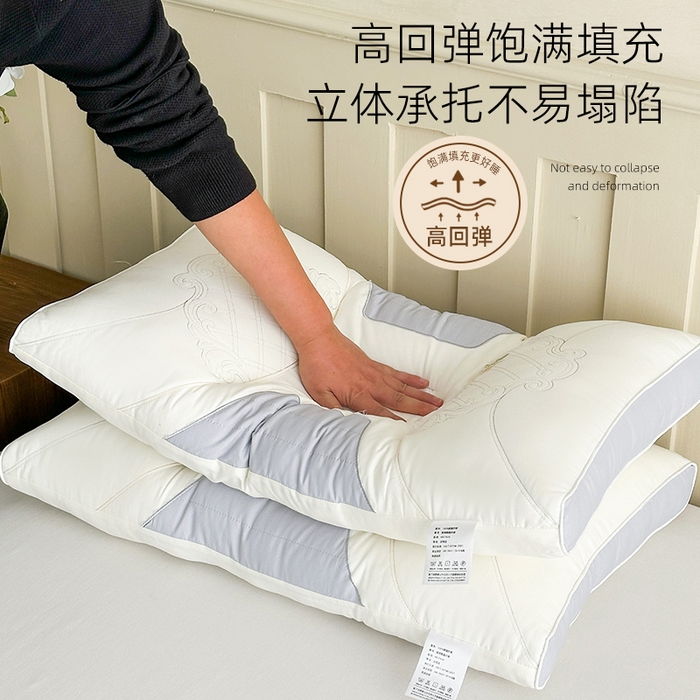 91家纺网 家纺一手货源 找家纺 （总）她喜爱枕芯 2025新款草本亲肤安睡枕枕头枕芯