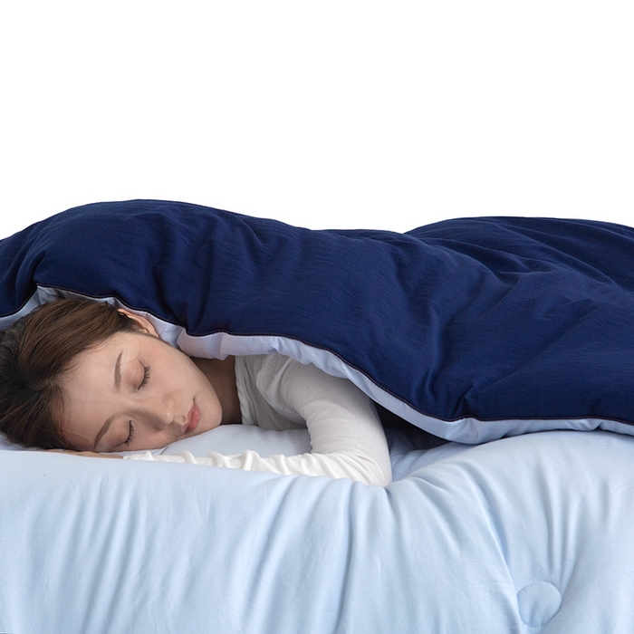 91家纺网 家纺一手货源 找家纺 美之润家纺 2025新款深睡被2代Pro控温被子冬季加厚冬被春秋被芯免被套棉被可机洗 深睡蓝