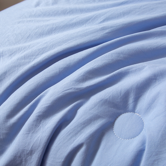 91家纺网 家纺一手货源 找家纺 美之润家纺 2025新款深睡被2代Pro控温被子冬季加厚冬被春秋被芯免被套棉被可机洗 晴空蓝