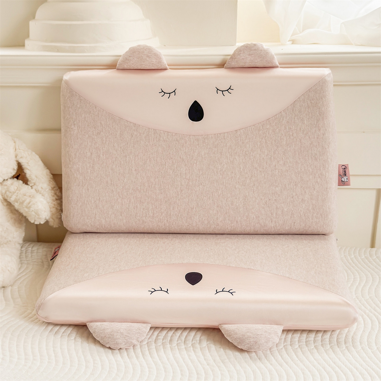 91家纺网 家纺一手货源 找家纺 （总）麦肯锡 2025新款丝柔考拉记忆平枕  枕头枕芯