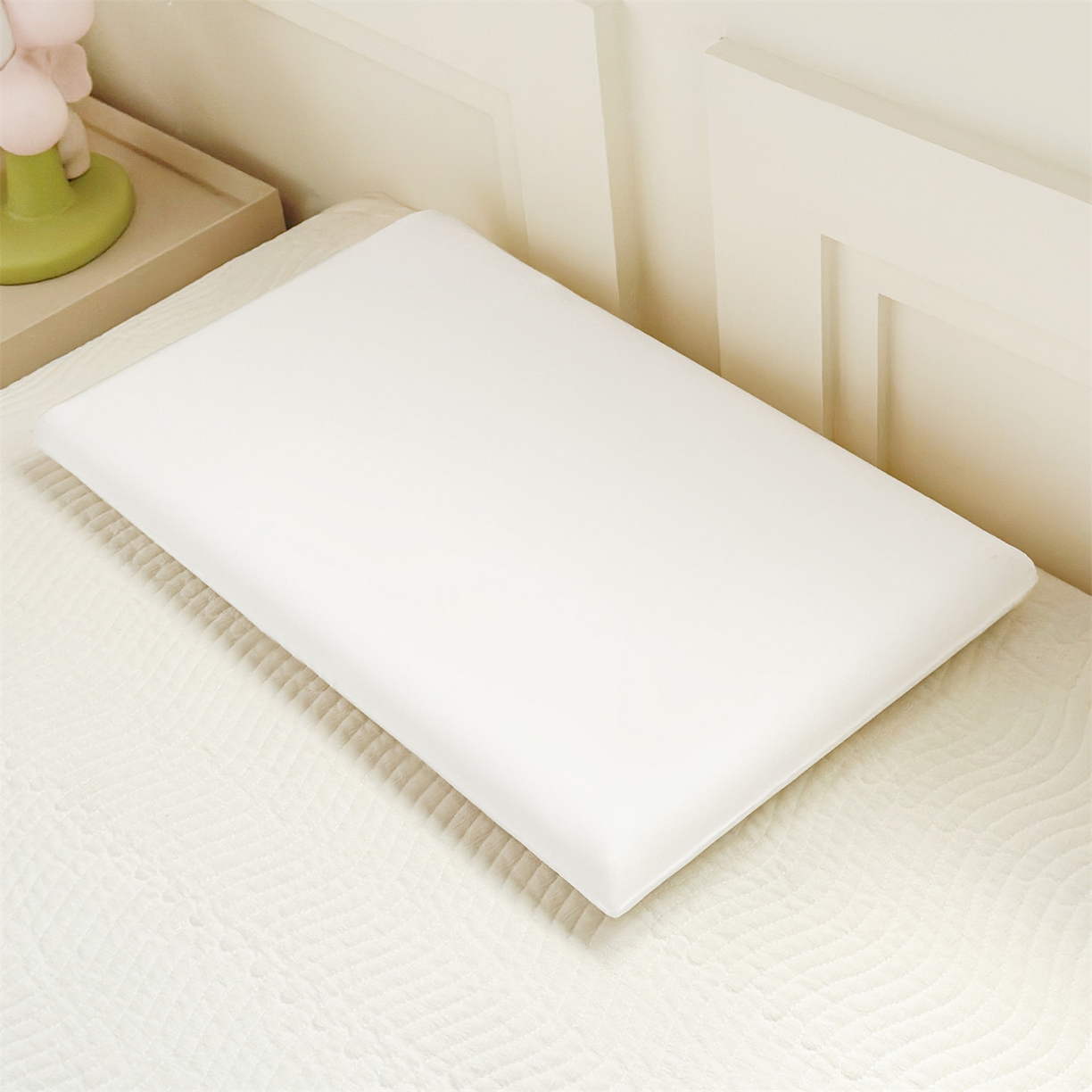 91家纺网 家纺一手货源 找家纺 麦肯锡 2025新款丝柔考拉记忆平枕  枕头枕芯 粉色/对