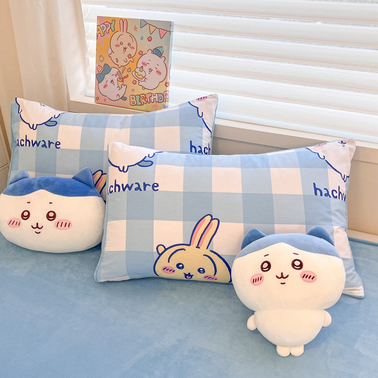 91家纺网 家纺一手货源 找家纺 （总）暮思家居 2025新款正版授权吉伊卡哇棉加绒全棉牛奶绒加厚保暖四件套系列