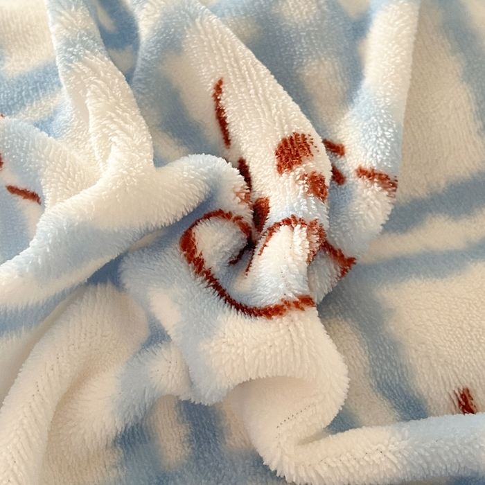 91家纺网 家纺一手货源 找家纺 （总）如一 2025新款高克重大版数码印花牛奶绒四件套