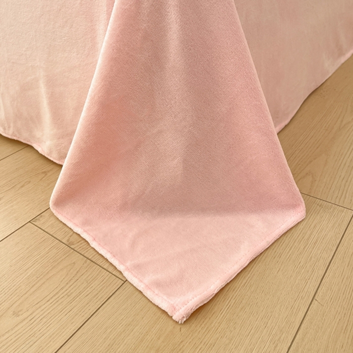 91家纺网 家纺一手货源 找家纺 如一 2025新款高克重大版数码印花牛奶绒四件套 猫咪酱