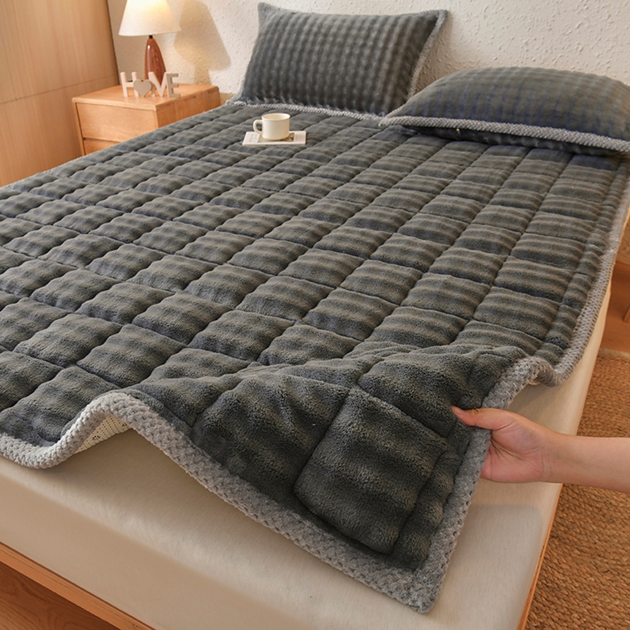 91家纺网 家纺一手货源 找家纺 鑫顺欣 2025新款儿童棉花夏被 假日伙伴