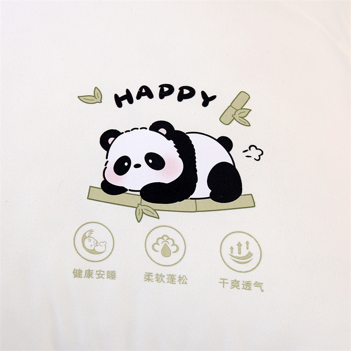 91家纺网 家纺一手货源 找家纺 （总）赛格时代家居 2025新款双拼磨毛提花羽丝绒枕头枕芯-萌小熊