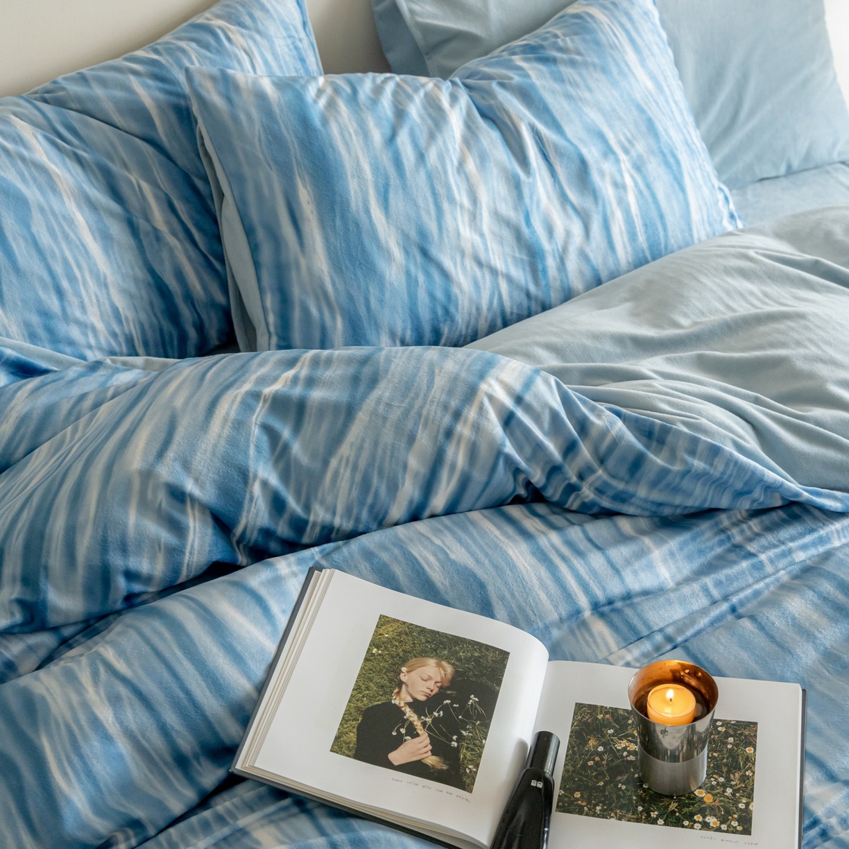 91家纺网 家纺一手货源 找家纺 （总）ONE TWO ONE 121 2025新款轻奢新法式德芙绒宝宝绒婴儿绒短毛绒牛奶绒四件套床单被套-波光莎娜