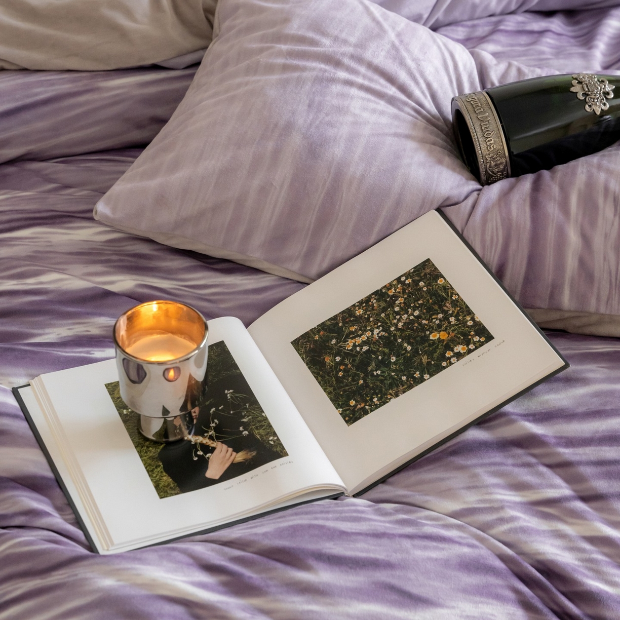 91家纺网 家纺一手货源 找家纺 ONE TWO ONE 121 2025新款轻奢新法式德芙绒宝宝绒婴儿绒短毛绒牛奶绒四件套床单被套-波光莎娜 波光莎娜-紫