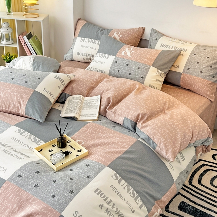 91家纺网 家纺一手货源 找家纺 （总）西引力 2025新款全棉卡通印花四件套