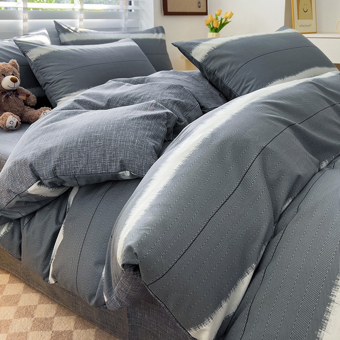 91家纺网 家纺一手货源 找家纺 西引力 2025新款全棉卡通印花四件套 光辉岁月