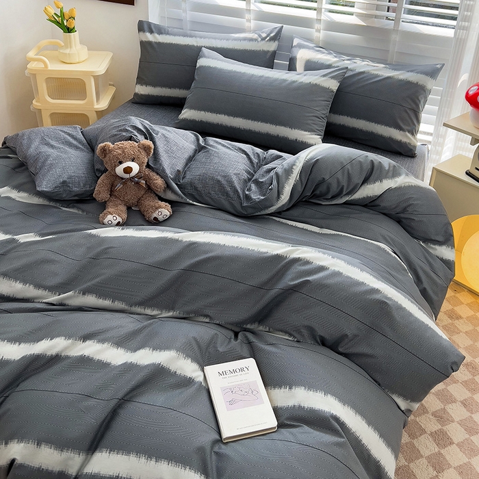 91家纺网 家纺一手货源 找家纺 西引力 2025新款全棉卡通印花四件套 光辉岁月