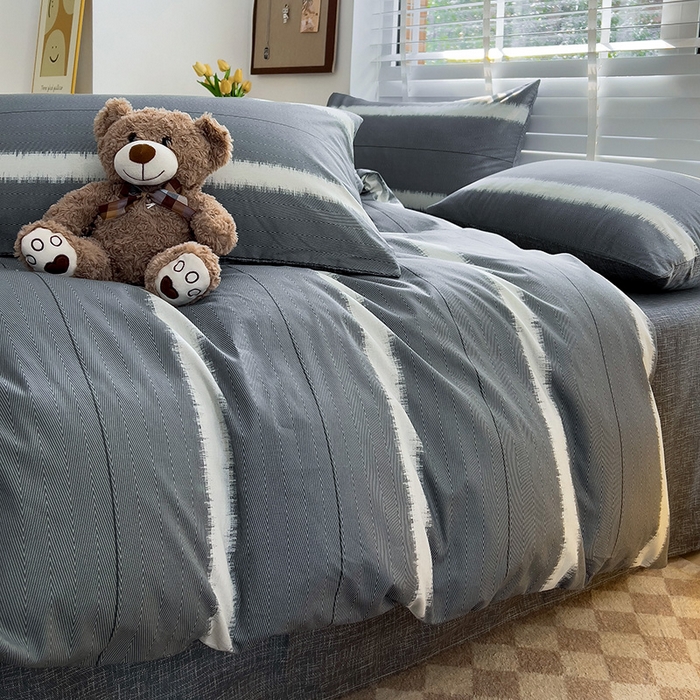 91家纺网 家纺一手货源 找家纺 西引力 2025新款全棉卡通印花四件套 光辉岁月