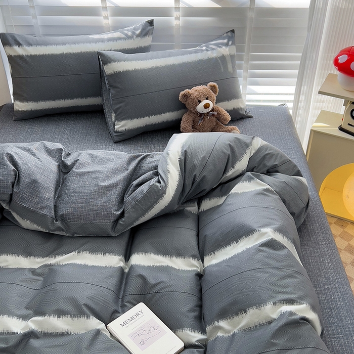 91家纺网 家纺一手货源 找家纺 西引力 2025新款全棉卡通印花四件套 光辉岁月