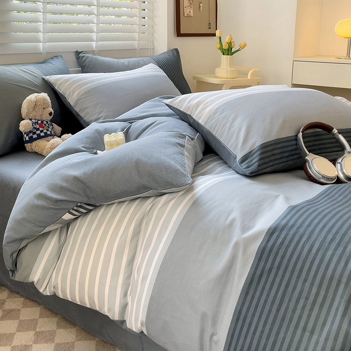 91家纺网 家纺一手货源 找家纺 西引力 2025新款全棉卡通印花四件套 经典回味