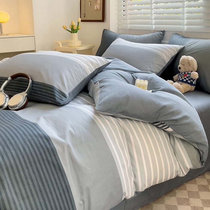 91家纺网 家纺一手货源 找家纺 西引力 2025新款全棉卡通印花四件套 经典回味