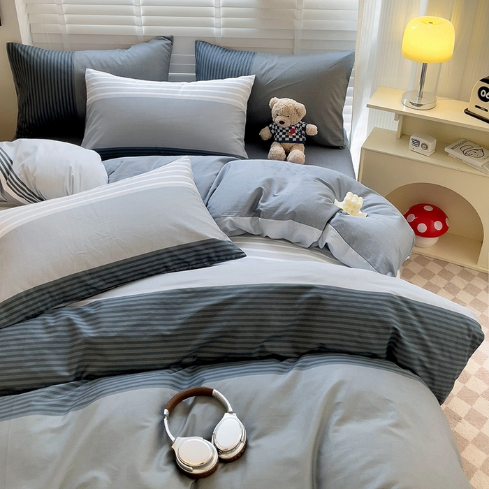 91家纺网 家纺一手货源 找家纺 西引力 2025新款全棉卡通印花四件套 经典回味