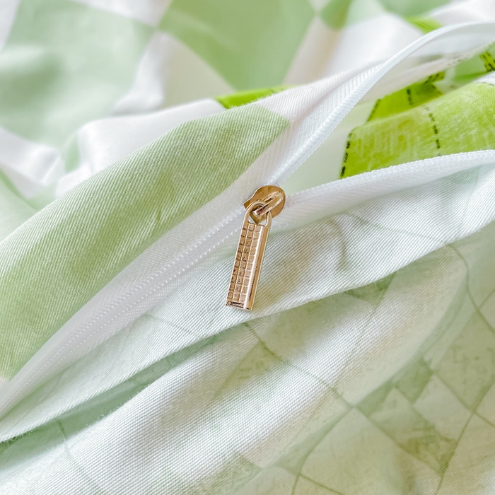 91家纺网 家纺一手货源 找家纺 西引力 2025新款全棉卡通印花四件套 铃兰花