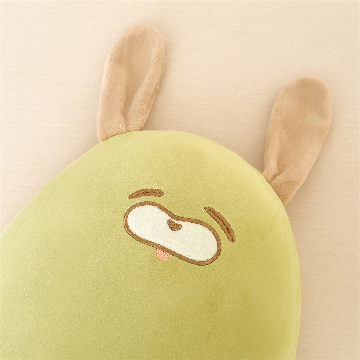 91家纺网 家纺一手货源 找家纺 麦肯锡 2025新款芒go多功能枕  枕头枕芯 芒go兔-绿/对