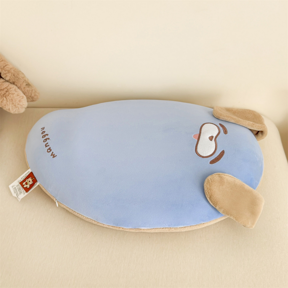 91家纺网 家纺一手货源 找家纺 麦肯锡 2025新款芒go多功能枕  枕头枕芯 芒go兔-蓝/只