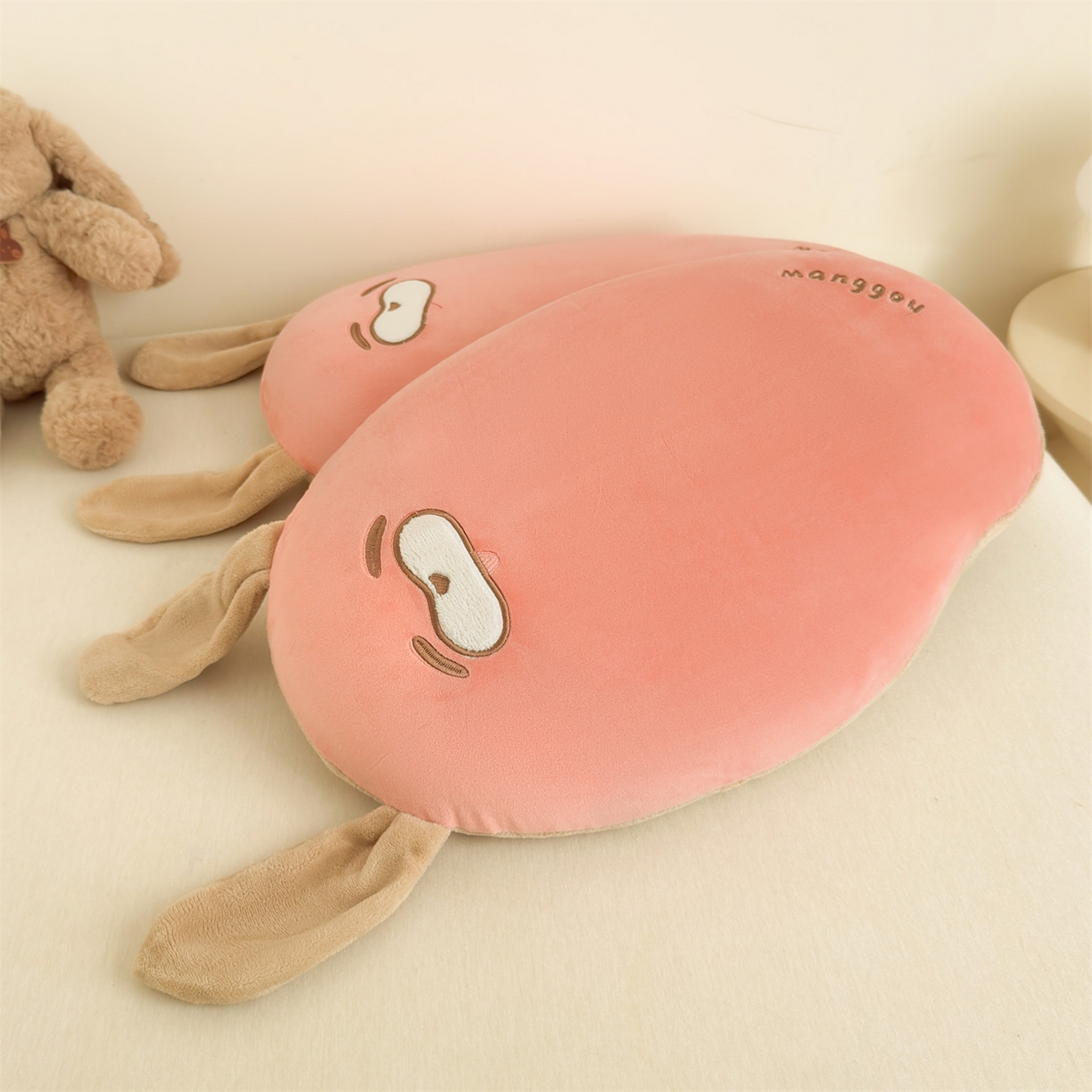 麦肯锡 2025新款芒go多功能枕  枕头枕芯 芒go兔-粉/只