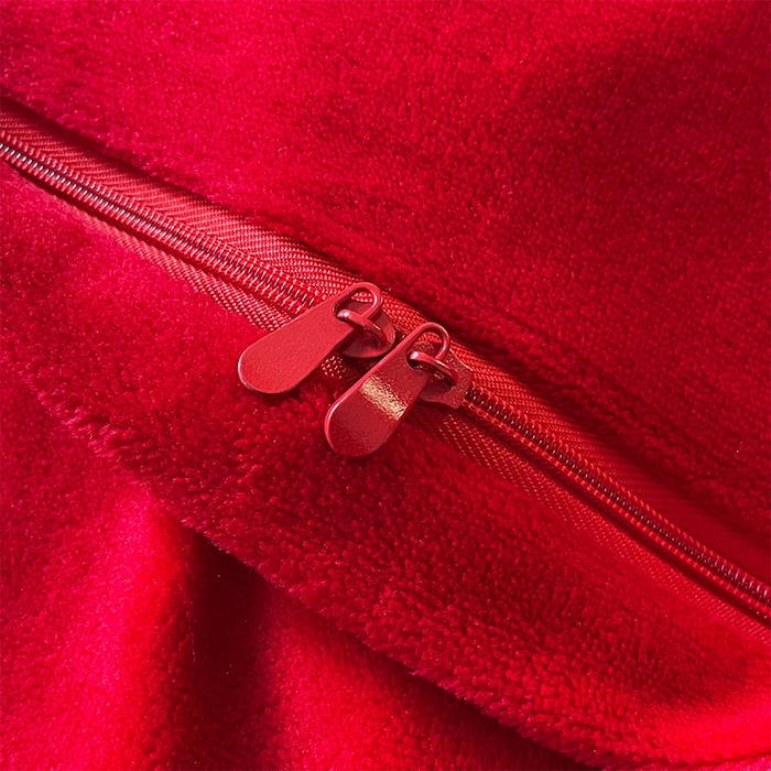 91家纺网 家纺一手货源 找家纺 羽梦家纺 2025新款全工艺消光牛奶绒绣花婚庆四件套（控价最低368元) 喜结连理